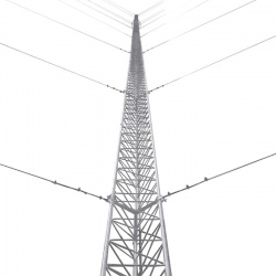 Syscom Kit de Torre Arriostrada KTZ-30E-024, 24 Metros, hasta 200kg, 8 Piezas, Incluye Copete de Torre, Brida, Base, Anclas y Accesorios 