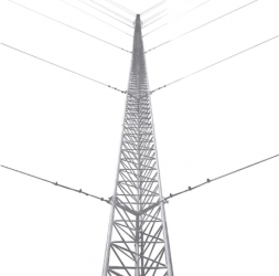 Syscom Kit de Torre Arriostrada KTZ-45E-006, 6 Metros, hasta 500kg, 1 Pieza, No incluye Retenida 