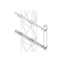 Syscom Brazo Lateral S-BRA-LI-30G, Acero, para STZ30G  