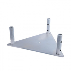 Syscom Base Triangular por Inmersión en Caliente SBZ-45G, Gris, para Torre STZ45G 