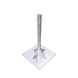 Syscom Base para Mástil SLM-BA-6G, Metal, para No disponible  