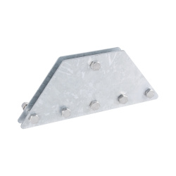 Syscom Placas Igualadoras SP202050G6R, Acero, para No disponible  