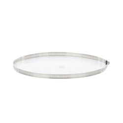 Syscom Abrazadera sin Fin de Acero Inoxidable, 6