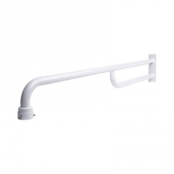 Syscom Montaje para Cámara PTZ en Poste, Blanco 