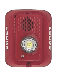 System Sensor Sirena con Estrobo P2RLEDSP, para Exterior, Alámbrico, 88dB 