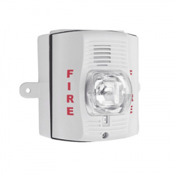 System Sensor Sirena para Exterior P2WK, Alámbrico, 12V, Blanco 