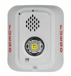 System Sensor Sirena con Estrobo P2WLEDSP, para Interior, Alámbrico, 88dB 