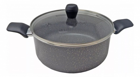 T-Fal Cacerola Cocina Natural, 24cm, Antiadherente, Gris 