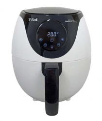 T-Fal Freidora de Aire EY1251X0, 3.2 Litros, 1500W, 200 °C, Blanco 