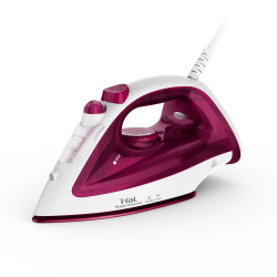 T-Fal Plancha de Vapor en Seco Steam Essential, 1160W, 0.15 Litros, Rosa 