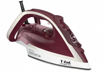 T-Fal Plancha Vapor Ultragliss Wine, 1800W, 270ml, Rojo 