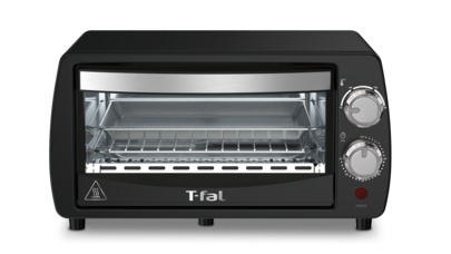 T-Fal Horno Eléctrico Tostador OF3108MX, 10L, 1400W, Acero Inoxidable 