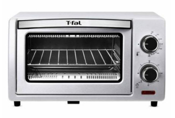 T-Fal Horno Eléctrico Tostador OF500EMX, 800W, 230°C máx, Plata  