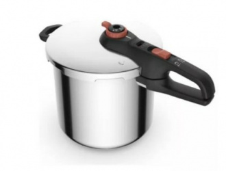 T-Fal Olla de Presión P2584403, 8 Litros, Acero Inoxidable 