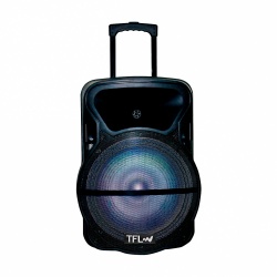 TFL Bable STAGE12, Bluetooth, Inalámbrico, 6000W PMPO, Negro 
