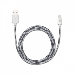 Targus Cable Lightning Macho - USB A Macho, 1.2 Metros, Plata 