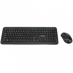 Kit de Teclado y Mouse Targus AKM610, Inalámbrico, USB, Negro (Español) 