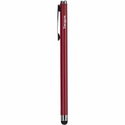 Targus Lápiz Digital Slim Stylus para Smartphone y Tablet, Rojo 