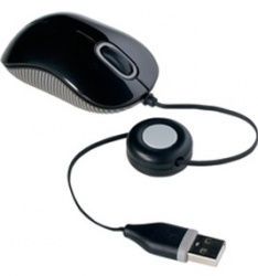 Mouse Targus Óptico AMU75US, Alámbrico, USB, Negro 