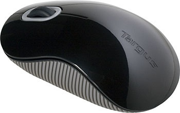 Mouse Targus Óptico AMW50US, Inalámbrico, Negro/Gris 