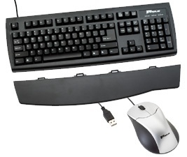 Kit de Teclado y Mouse Targus Corporate HID, Alámbrico, USB, Negro (Inglés) 