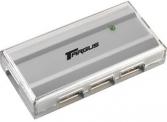 Targus Ultra-Mini Hub PAUH217U, 4 Puertos, USB 2.0 