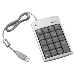 Targus Teclado Numérico Ultra Mini, USB, Plata 