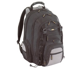 Targus Mochila Messenger TCG216US de Nilón 17'' Negro 