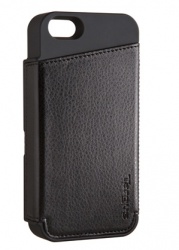 Targus Estuche de Piel para iPhone 5, Negro 