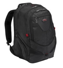 Targus Mochila Terra de Poliester para Laptop 16'' Negro/Rojo 