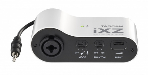 Tascam Interfaz de Micrófono/Instrumento IXZ, para iPad/iPhone 