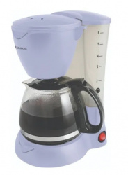 Taurus Cafetera Coffeemax, 6 Tazas, Blanco 