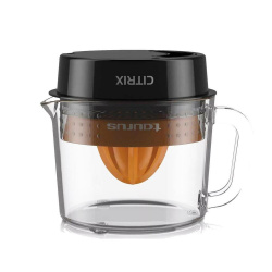 Taurus Exprimidor de Cítricos Eléctrico CITRIX, 1 Litro, Negro/Naranja 