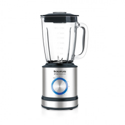 Taurus Licuadora Optima Magnum 1200, 1.8 Litros, 1.200W, 6 Velocidades, Plata  