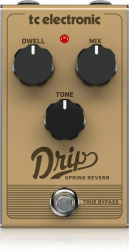 TC Electronic Pedal Reverberación DRIP SPRING REVERB, Café 