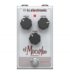 TC Electronic Pedal Overdrive EL MOCAMBO OVERDRIVE, Blanco 
