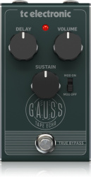 TC Electronic Pedal Delay GAUSS TAPE ECHO, Verde 