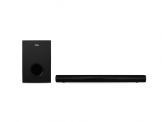 TCL Barra de Sonido con Subwoofer S522W, Bluetooth, Inalámbrico, 2.1, 200W RMS, Negro 