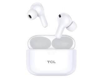 TCL Audífonos Intrauriculares con Micrófono TW08, Inalámbrico, Bluetooth, USB-C, Blanco 