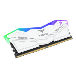 Memoria RAM Team Group Delta RGB DDR5, 5600MHz, 32GB, ECC, CL36, XMP, Blanco 