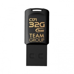 Memoria USB Team Group C171, 32GB, USB 2.0, Negro 