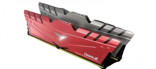 Memoria RAM Team Group T-Force Dark Z DDR4, 3200MHz, 8GB, Non-ECC, CL16, XMP, Rojo 