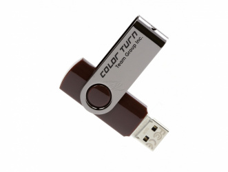 Memoria USB Team Group E902, 32GB, USB 2.0, Lectura 30MB/s, Escritura 10MB/s, Café 