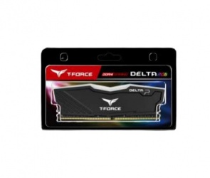 Memoria RAM Team Group T-Force Delta RGB Black DDR4, 3600MHz, 16GB, CL18, XMP  