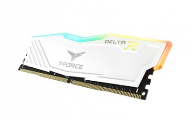 Memoria RAM Team Group Delta RGB White DDR4, 3000MHz, 8GB, Non-ECC, CL16 