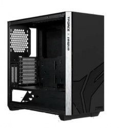 Gabinete Team Group T-FORCE x InWin 216 con Ventana, Midi-Tower, ATX/EATX/Micro-ATX/Mini-ATX, USB 3.0, sin Fuente, sin Ventiladores Instalados, Negro 