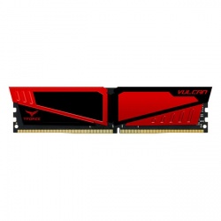 Kit Memoria RAM Team Group Vulcan UD-D4 Red DDR4, 2400MHz, 16GB (2 x 8GB), Non-ECC, CL16 