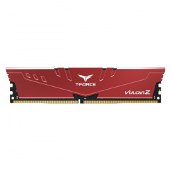 Memoria RAM Team Group T-Force Vulcan Z DDR4, 3200MHz, 16GB, Non-ECC, CL16, XMP, Rojo 