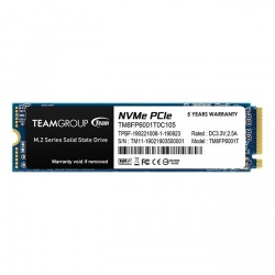 SSD Team Group MP33 NVMe, 1TB, M.2, 1500 MB/s Escritura, 1800 MB/s Lectura, PCI Express 3.0 