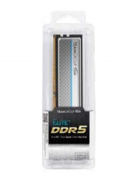 Memoria RAM Team Group Elite Plus DDR5, 5600MHz, 16GB, CL46, Plata  